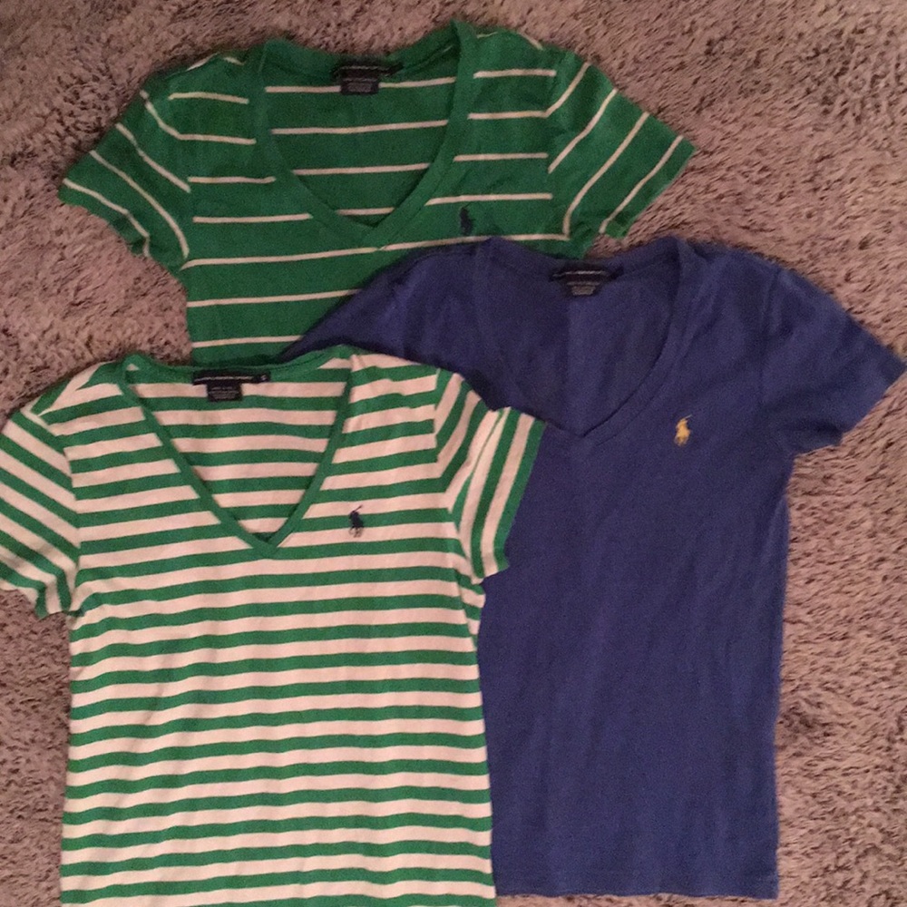 Polo knit tees